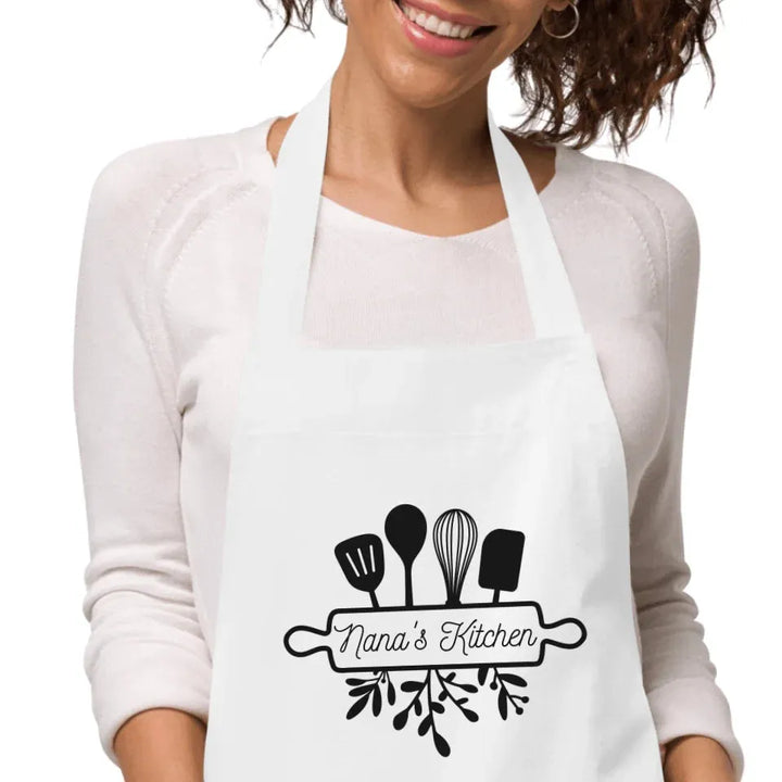 Custom Utensils Monogram Kitchen Linens - ART-KLN474