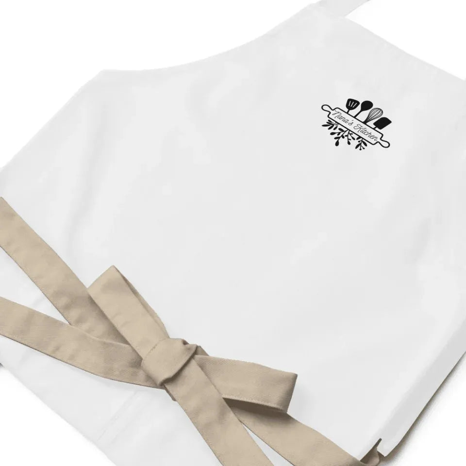 Custom Utensils Monogram Kitchen Linens - ART-KLN474