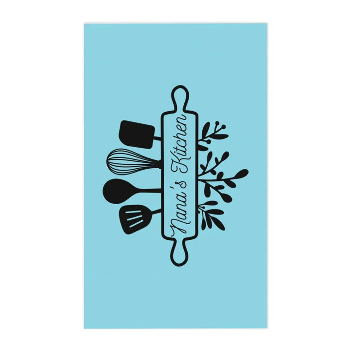 Custom Utensils Monogram Kitchen Linens - ART-KLN474