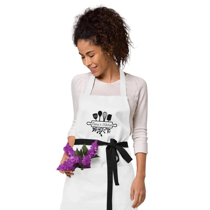 Custom Utensils Monogram Kitchen Linens - ART-KLN474
