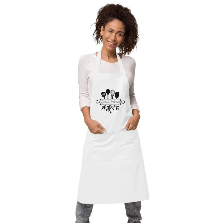 Custom Utensils Monogram Kitchen Linens - ART-KLN474