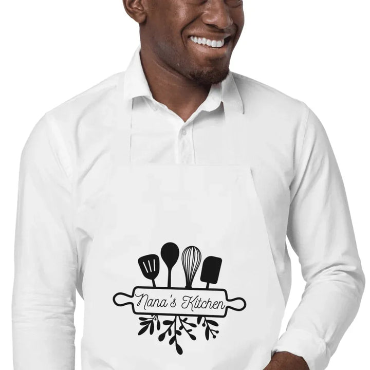Custom Utensils Monogram Kitchen Linens - ART-KLN474
