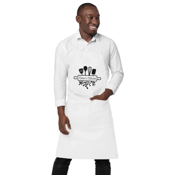 Custom Utensils Monogram Kitchen Linens - ART-KLN474