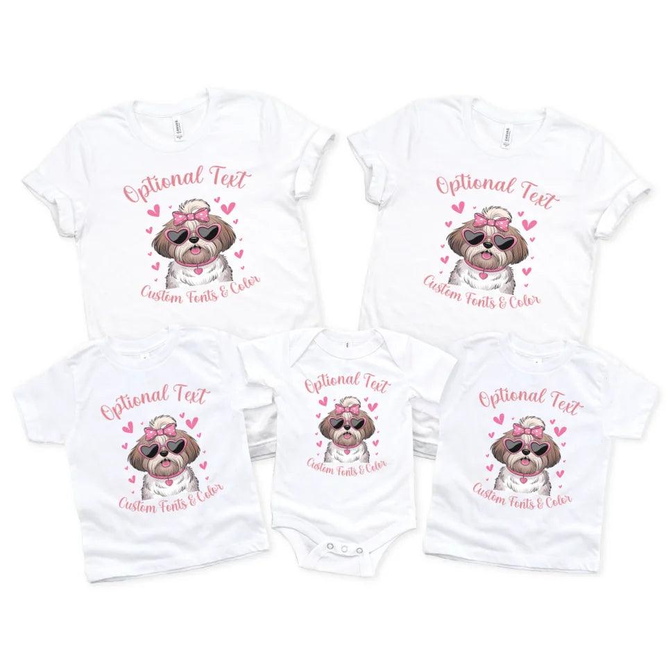 Custom Valentine Dogs T-Shirt - ARTFULANE