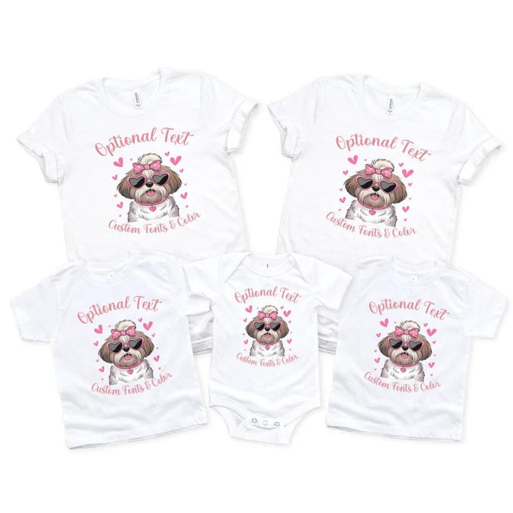 Custom Valentine Dogs T-Shirt - ARTFULANE