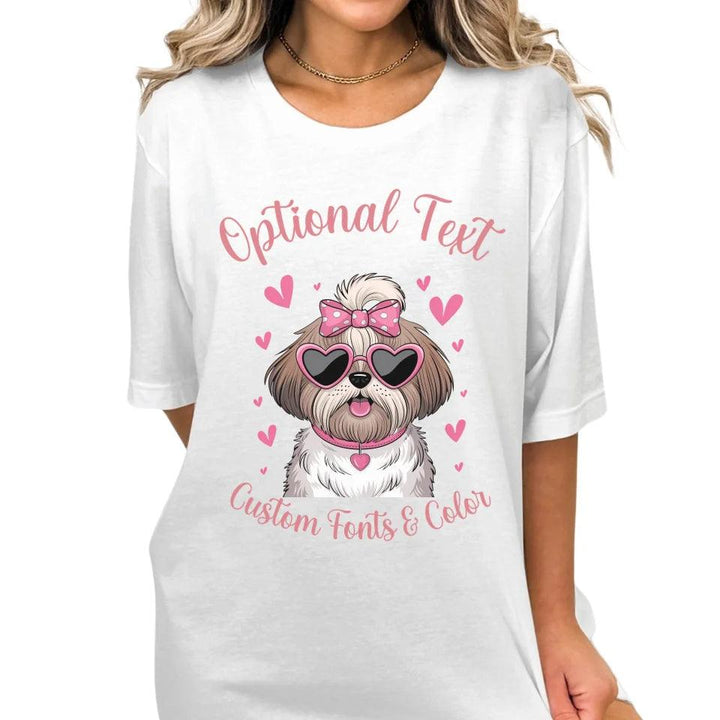 Custom Valentine Dogs T-Shirt - ARTFULANE