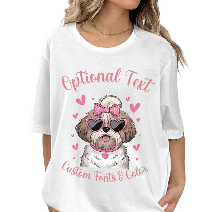 Custom Valentine Dogs T-Shirt - ARTFULANE
