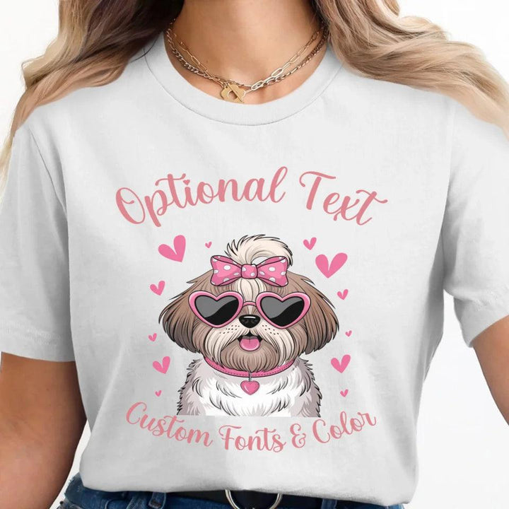 Custom Valentine Dogs T-Shirt - ARTFULANE