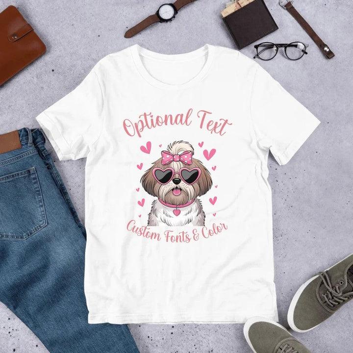 Custom Valentine Dogs T-Shirt - ARTFULANE
