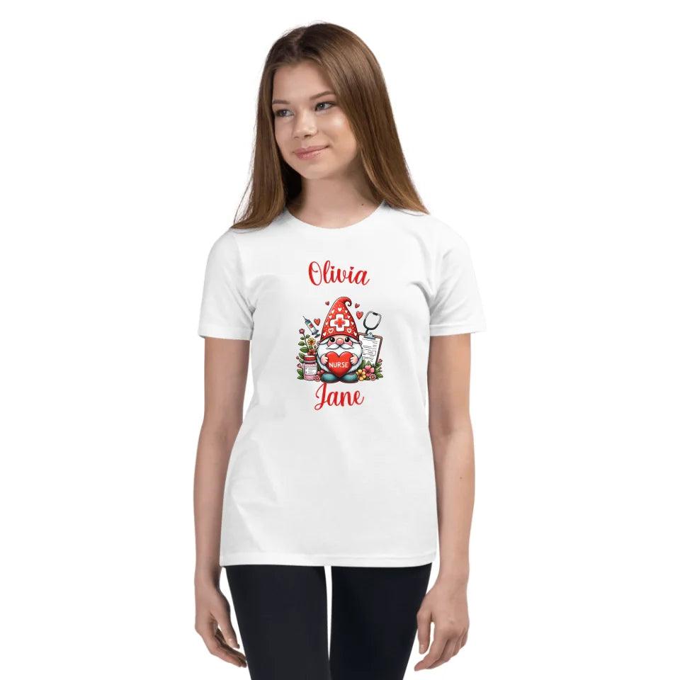 Custom Valentine Nurse T-Shirt - ARTFULANE