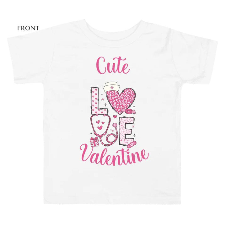 Custom Valentine Nurse T-Shirt - ARTFULANE