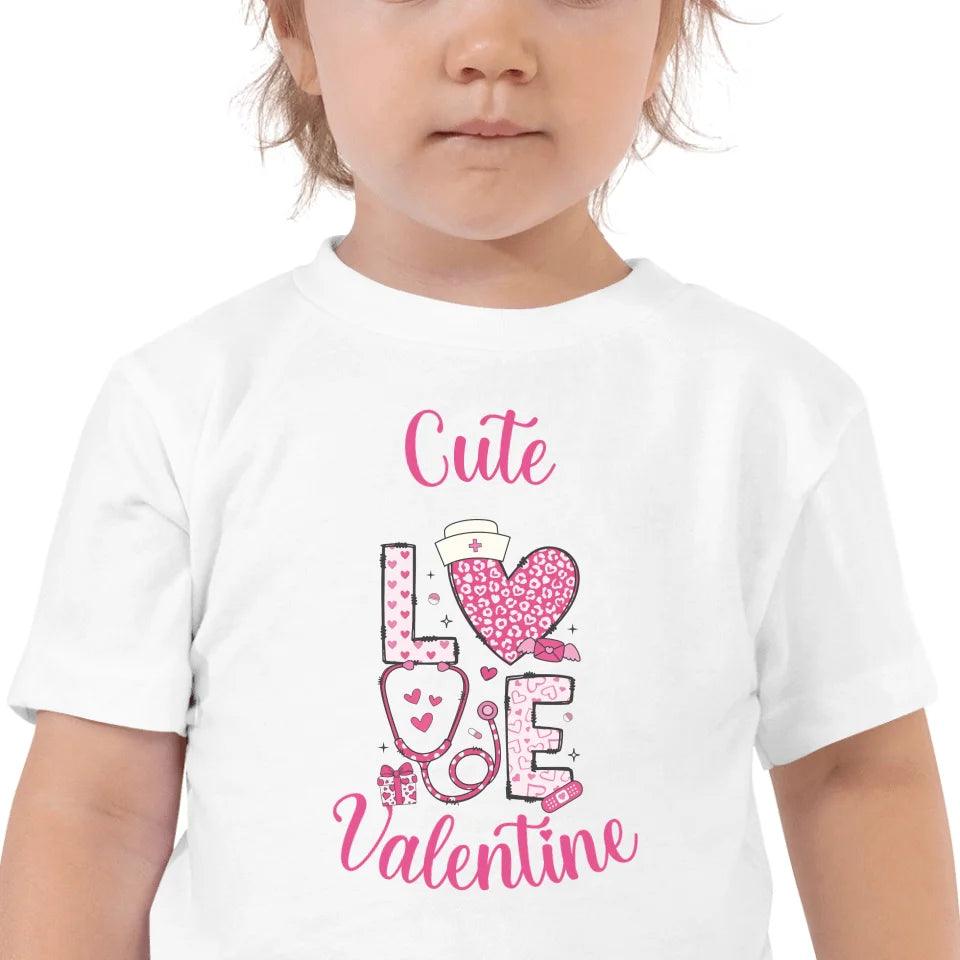 Custom Valentine Nurse T-Shirt - ARTFULANE