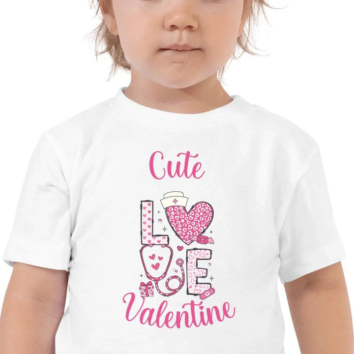 Custom Valentine Nurse T-Shirt - ARTFULANE