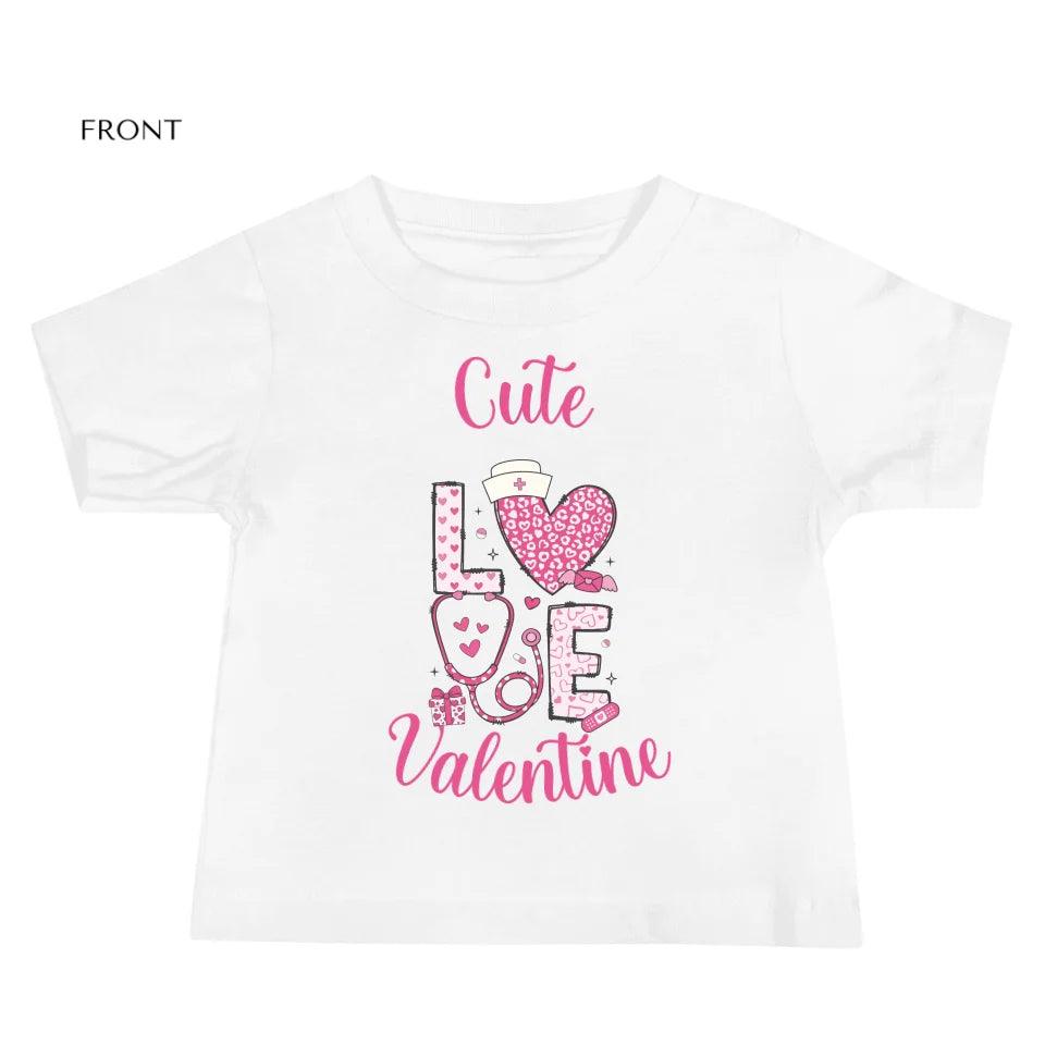 Custom Valentine Nurse T-Shirt - ARTFULANE