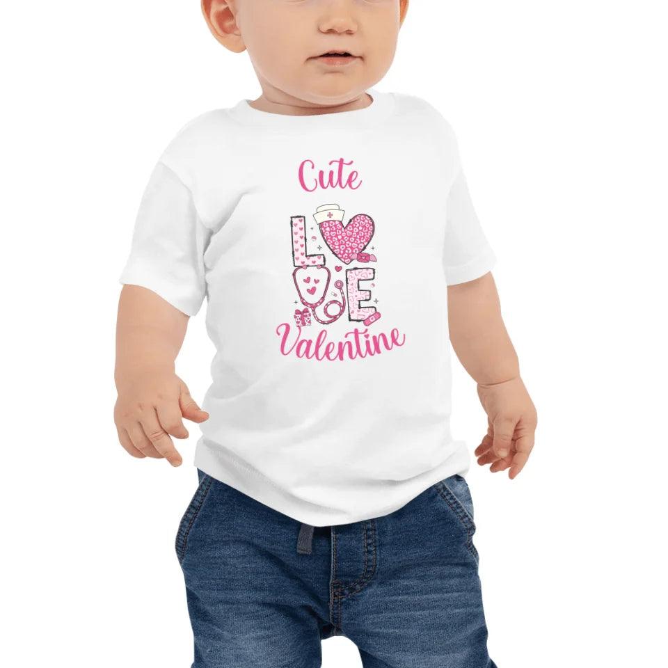 Custom Valentine Nurse T-Shirt - ARTFULANE