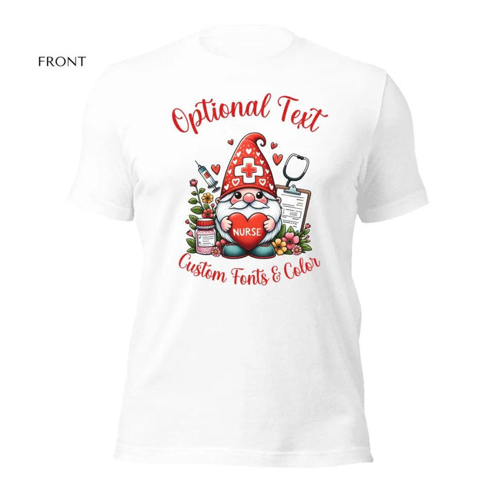 Custom Valentine Nurse T-Shirt - ARTFULANE