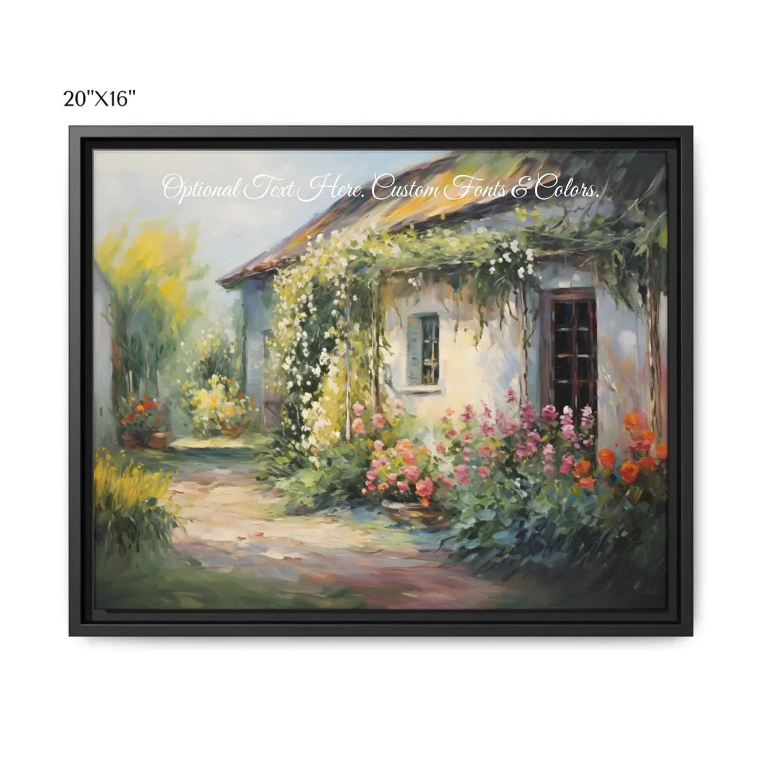 Custom Wall Art - Charming Cottage - ARTFULANE