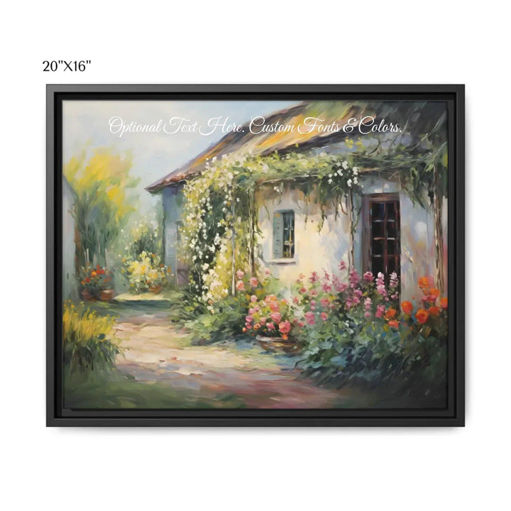 Custom Wall Art - Charming Cottage - ARTFULANE