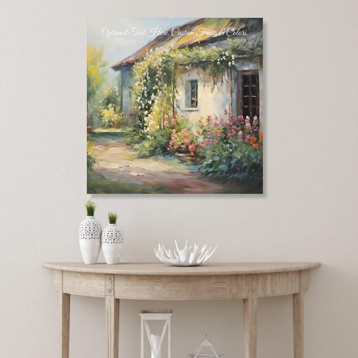 Custom Wall Art - Charming Cottage - ARTFULANE
