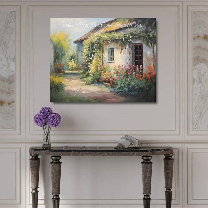 Custom Wall Art - Charming Cottage - ARTFULANE