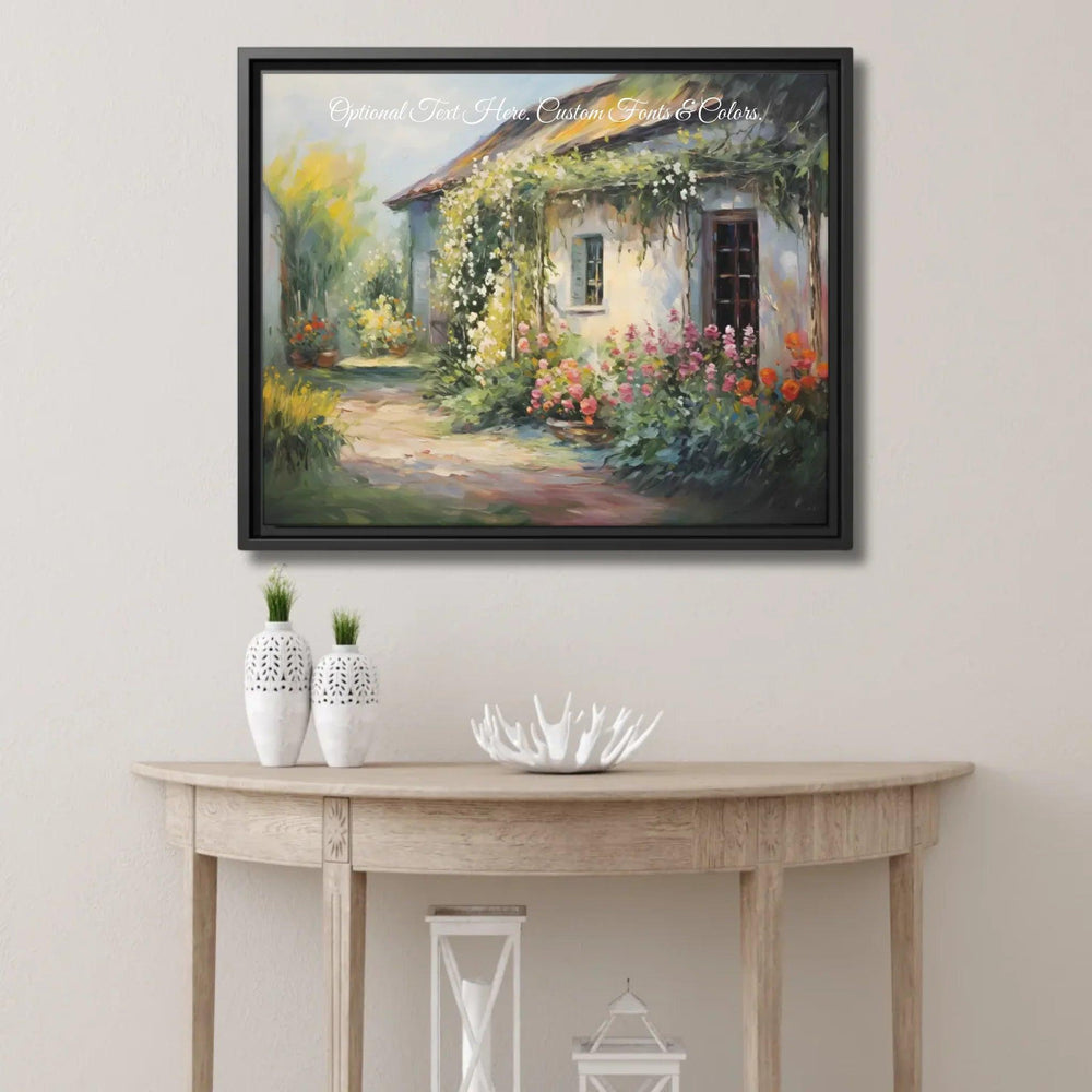 Custom Wall Art - Charming Cottage - ARTFULANE