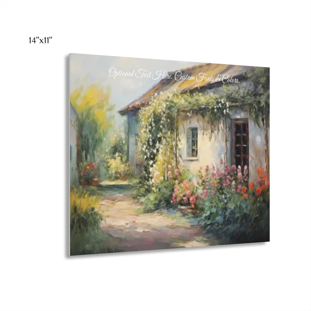 Custom Wall Art - Charming Cottage - ARTFULANE