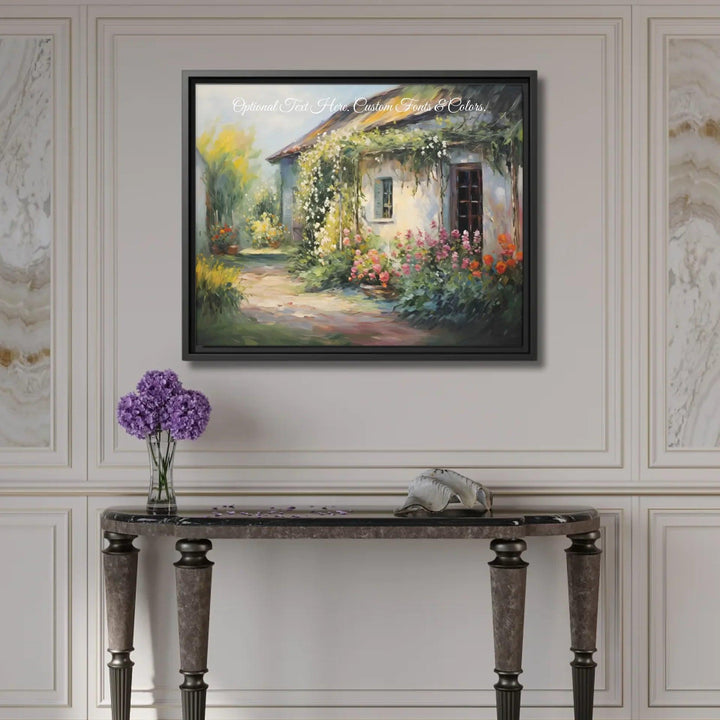 Custom Wall Art - Charming Cottage - ARTFULANE