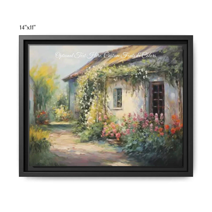 Custom Wall Art - Charming Cottage - ARTFULANE