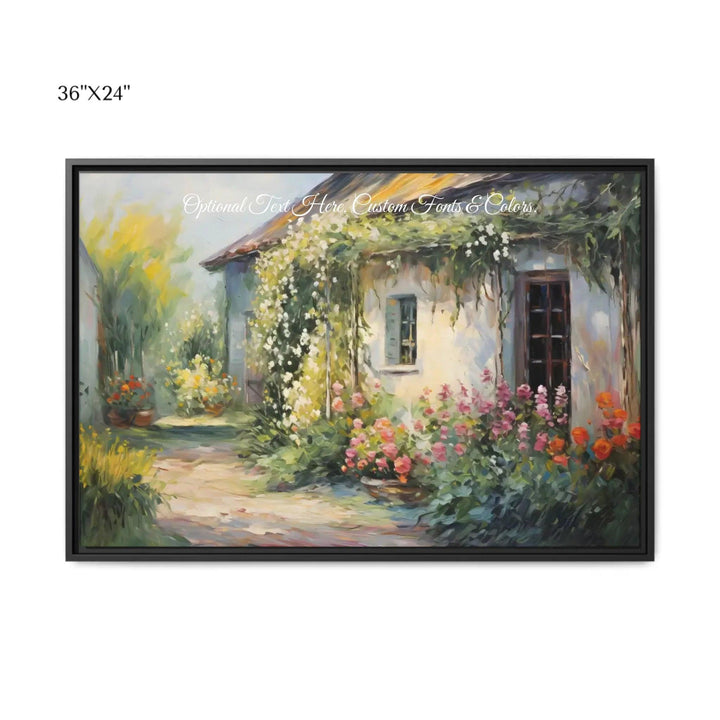 Custom Wall Art - Charming Cottage - ARTFULANE