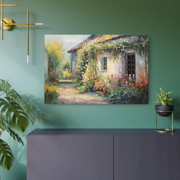 Custom Wall Art - Charming Cottage - ARTFULANE