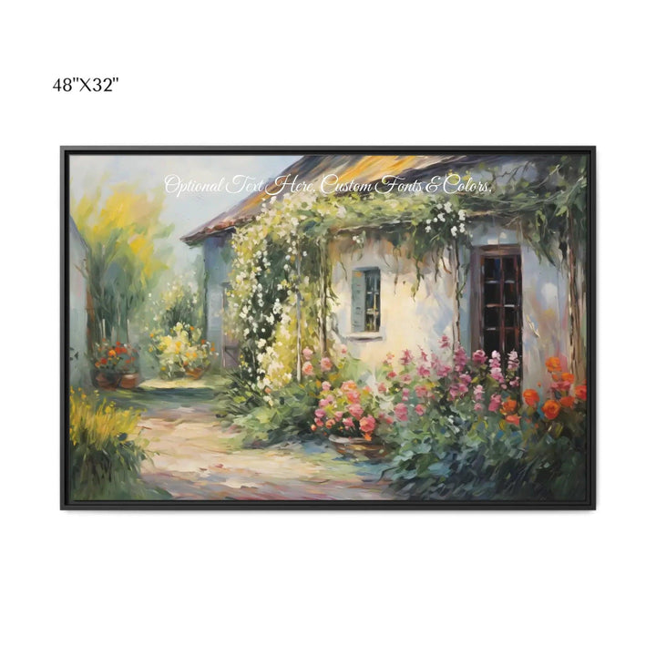 Custom Wall Art - Charming Cottage - ARTFULANE