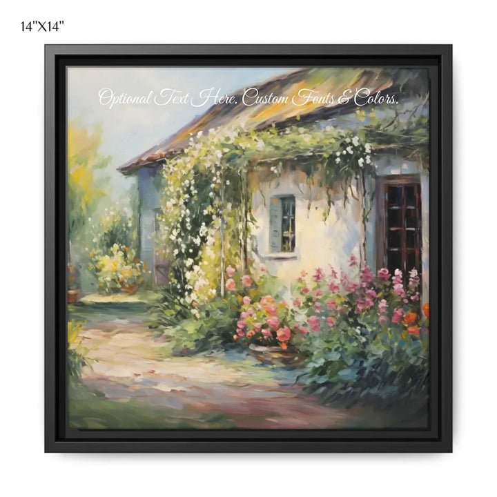 Custom Wall Art - Charming Cottage - ARTFULANE