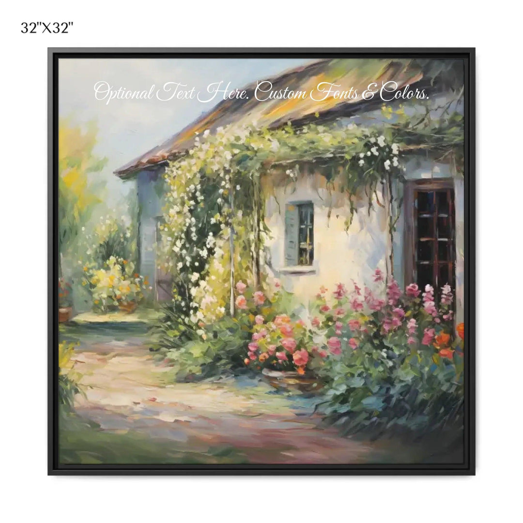 Custom Wall Art - Charming Cottage - ARTFULANE