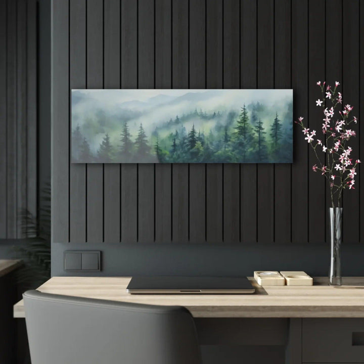 Custom Wall Art - Misty Forest - ARTFULANE