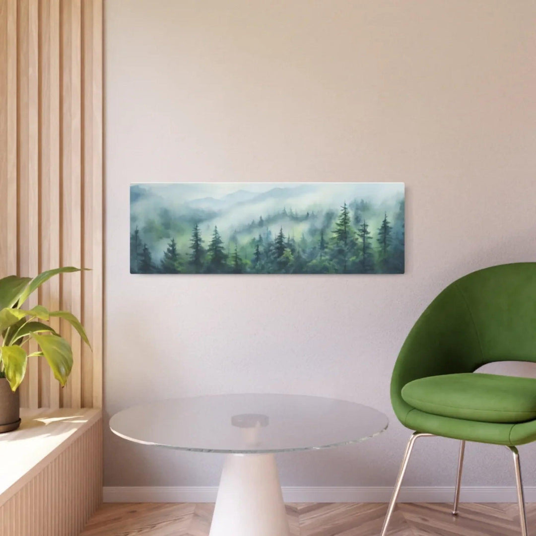 Custom Wall Art - Misty Forest - ARTFULANE