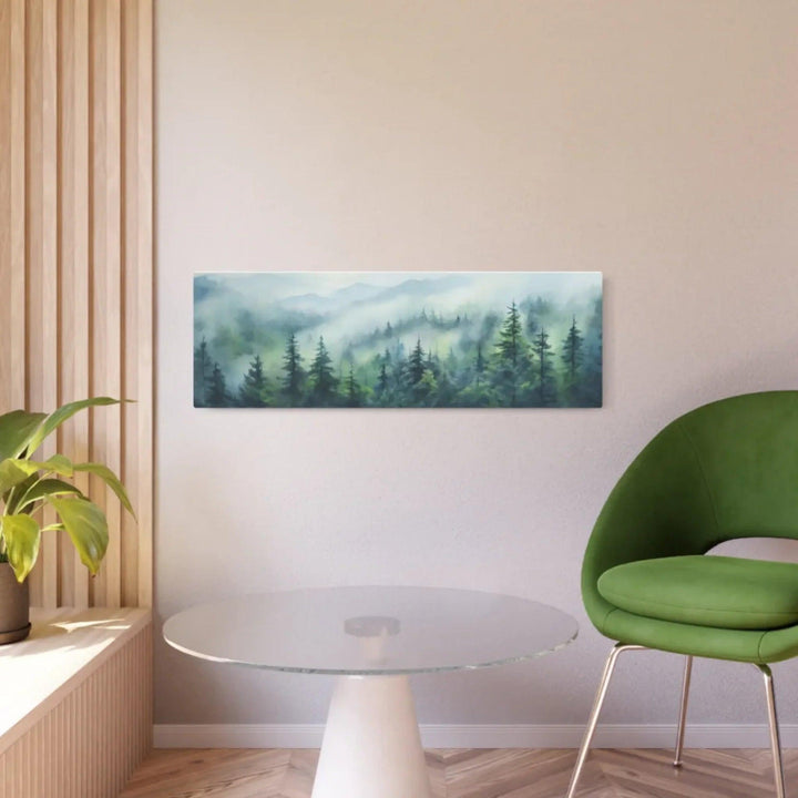 Custom Wall Art - Misty Forest - ARTFULANE