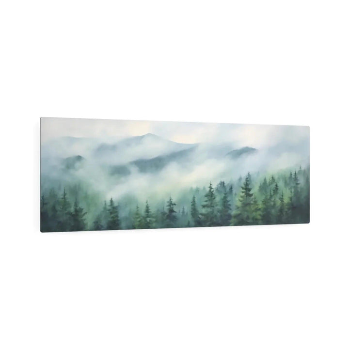 Custom Wall Art - Misty Mountains - ARTFULANE