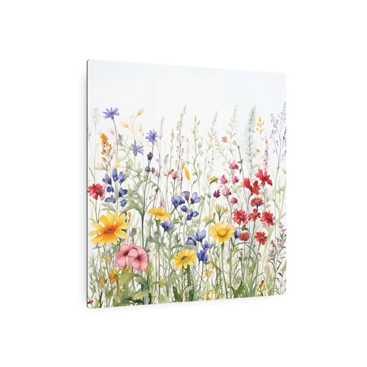 Custom Wall Art - Watercolor Wildflowers - ARTFULANE
