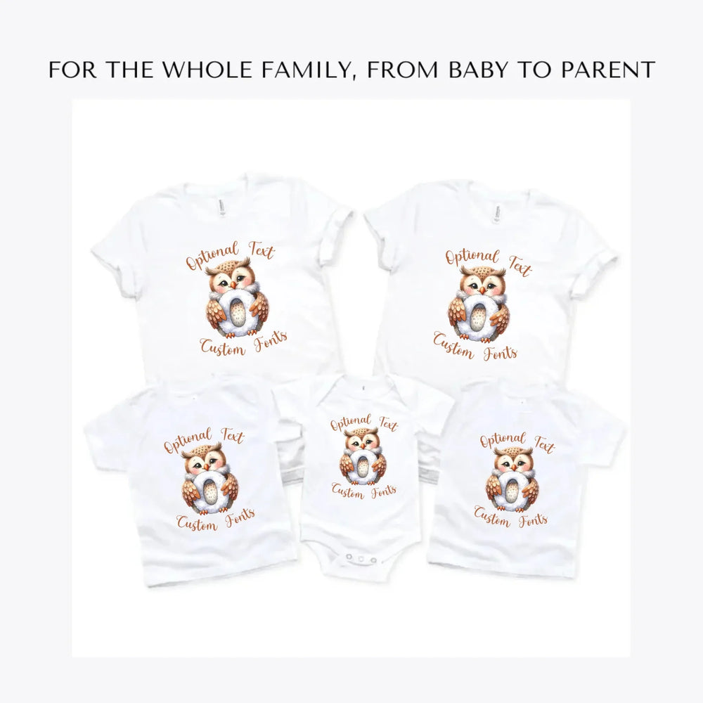 Watercolor-Animal-Letter-custom-t-shirts-adult-youth-toddler-baby-sizes-artfulane
