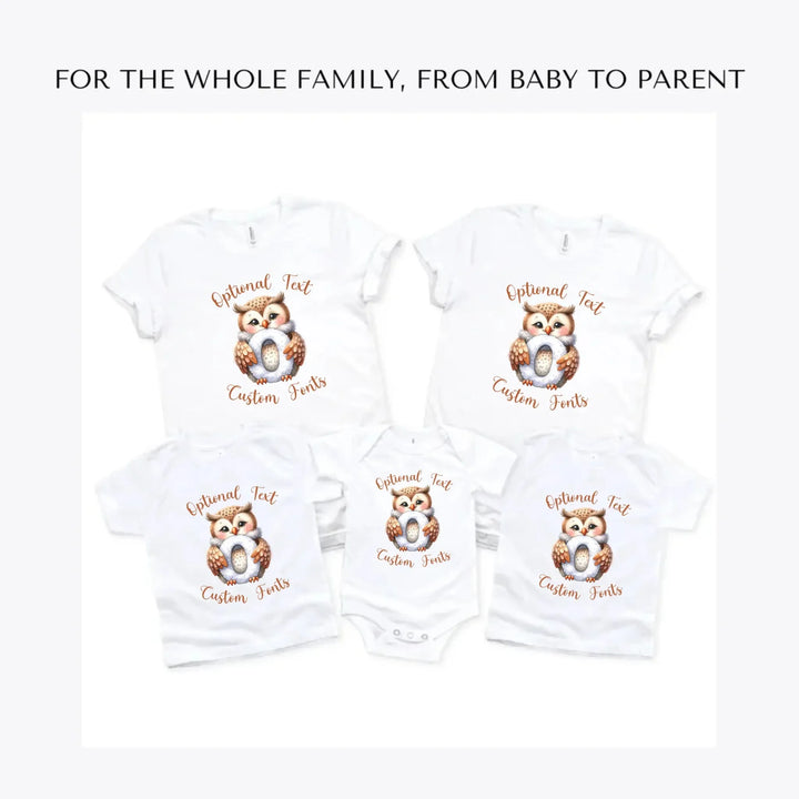 Watercolor-Animal-Letter-custom-t-shirts-adult-youth-toddler-baby-sizes-artfulane