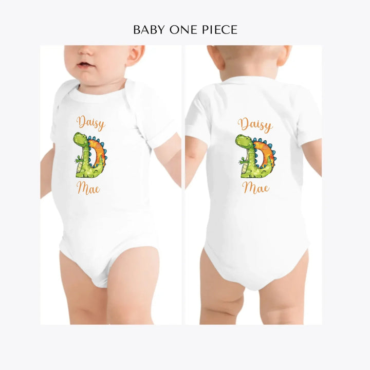 Watercolor-Animal-Shaped-Letter-custom-baby-one-piece-artfulane