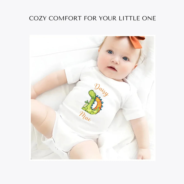 Watercolor-Animal-Shaped-Letter-custom-baby-bodysuit-artfulane