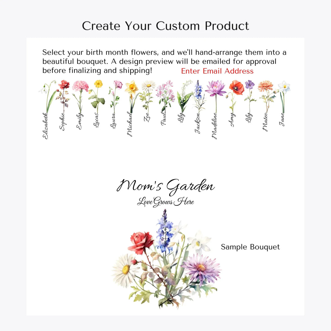 Create-Your-Custom-Watercolor-Birth-Month-Flower-Bouquet-pillow-artfulane