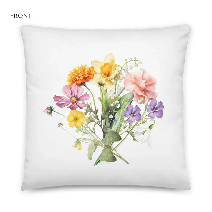 Personalized-Watercolor-Birth-Month-Flower-Bouquet-pillow-artfulane