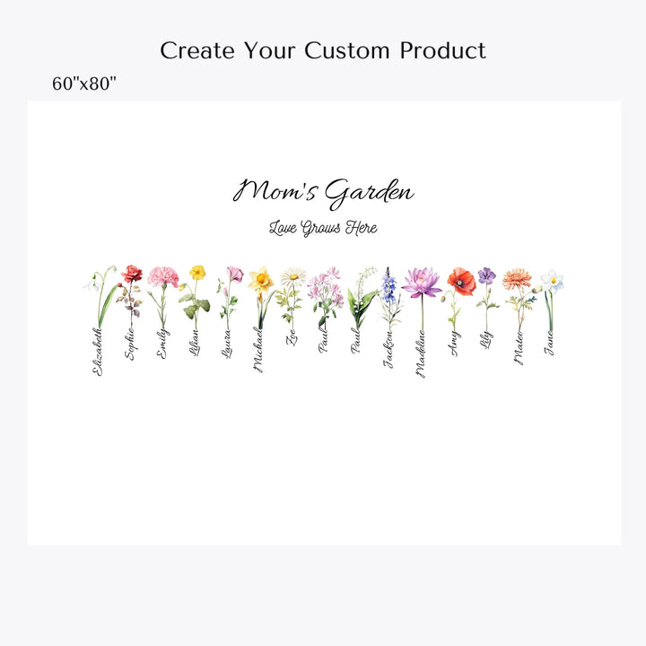Create-Your-Custom-Watercolor-Birth-Month-Flower-Sherpa-Blanket-artfulane