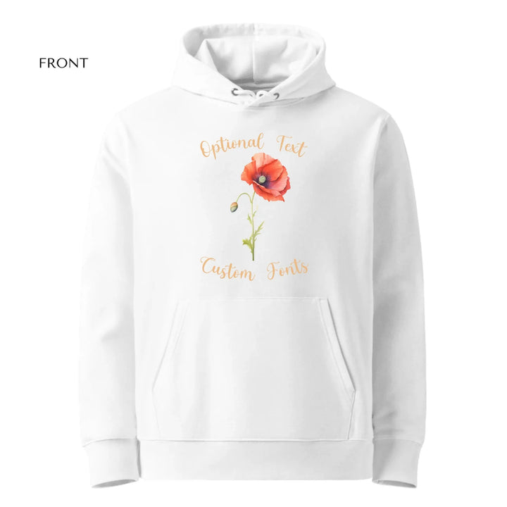 Custom Watercolor Birth Month Flower Sweatshirt & Hoodie - ART-SWH250