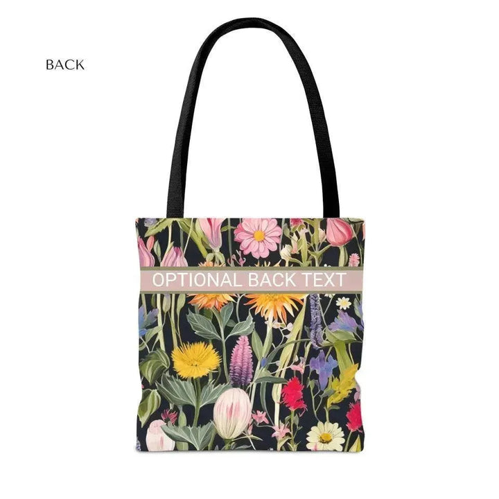 Custom Watercolor Boho Floral Bags - ARTFULANE