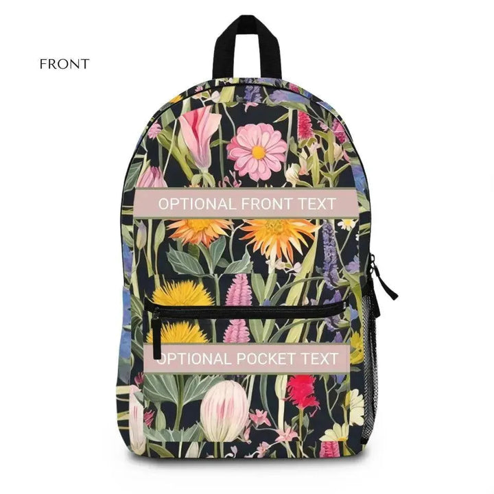 Custom Watercolor Boho Floral Bags - ARTFULANE