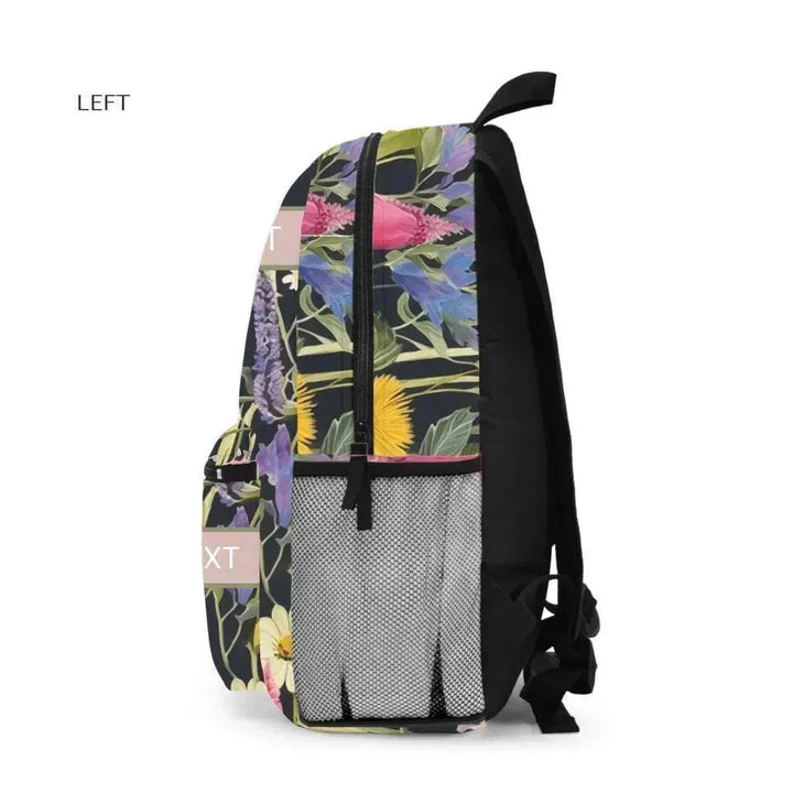 Custom Watercolor Boho Floral Bags - ARTFULANE