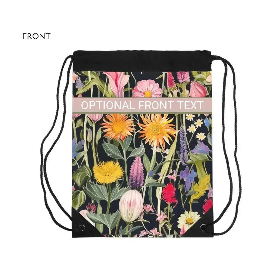 Custom Watercolor Boho Floral Bags - ARTFULANE